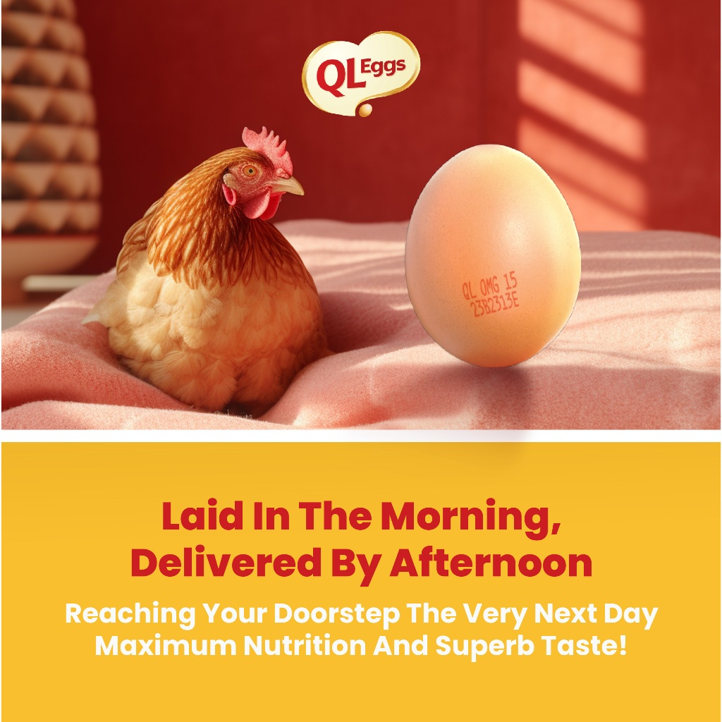 QL Day 1 Egg - Large (40pcs) Fresh Egg Farm Fresh Egg Telur Segar Welfare event, last day