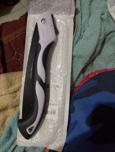 AIRAJ 1pc Industrial Grade Steel Folding Saw, Manual Cutting Tool with Anti-Slip Durable Handle, Three Specifications Available for Outdoor Use, Without Battery photo review