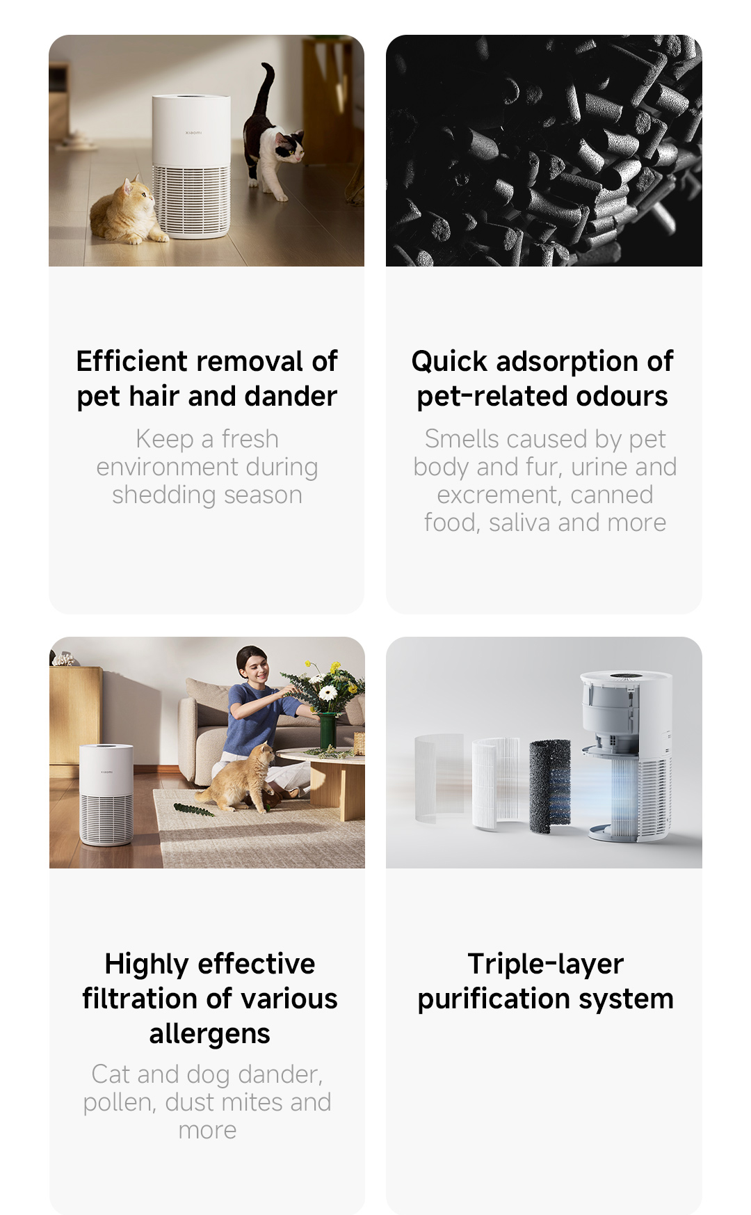 【Exclusive for New Users】Xiaomi Smart Pet Care Air Purifier – Halal-Friendly & Approved by Local Islamic Community | Supported by Malaysia Amex