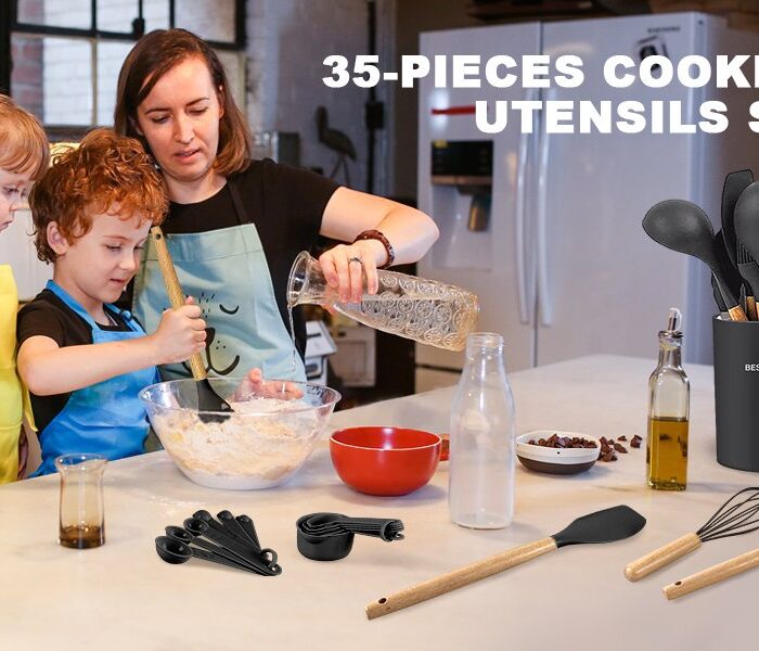 Cooking Utensils Set- 35 PCs Kitchen Utensils with Grater