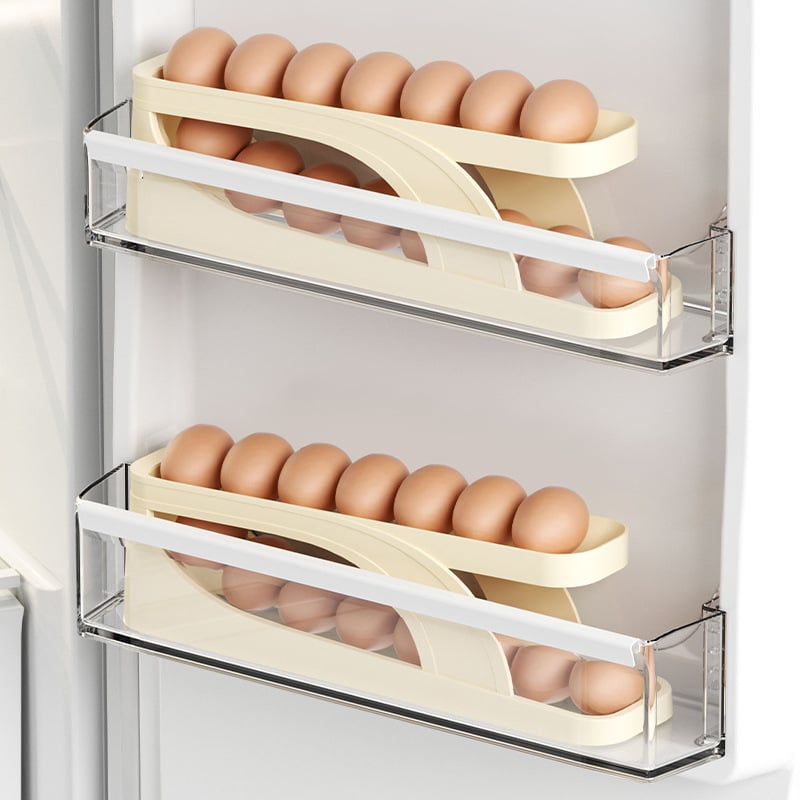 2025 New Automatic Roll-Down Double-layer Egg Dispenser